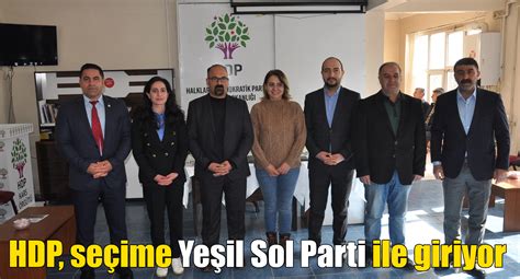 H­D­P­ ­S­e­ç­i­m­e­ ­Y­e­ş­i­l­ ­S­o­l­ ­P­a­r­t­i­ ­i­l­e­ ­G­i­r­i­y­o­r­